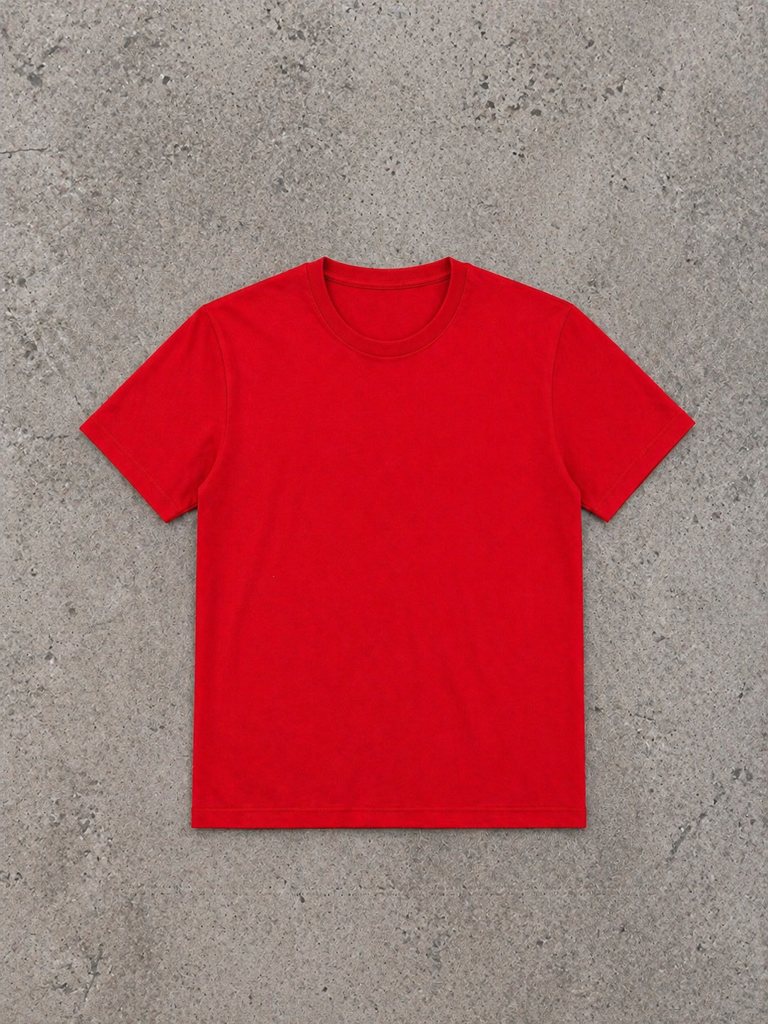 KIRMIZI BASIC T-SHIRT