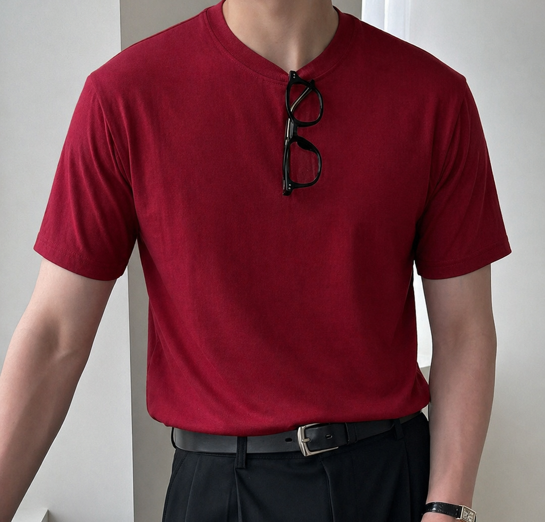 BORDO BASIC T-SHIRT